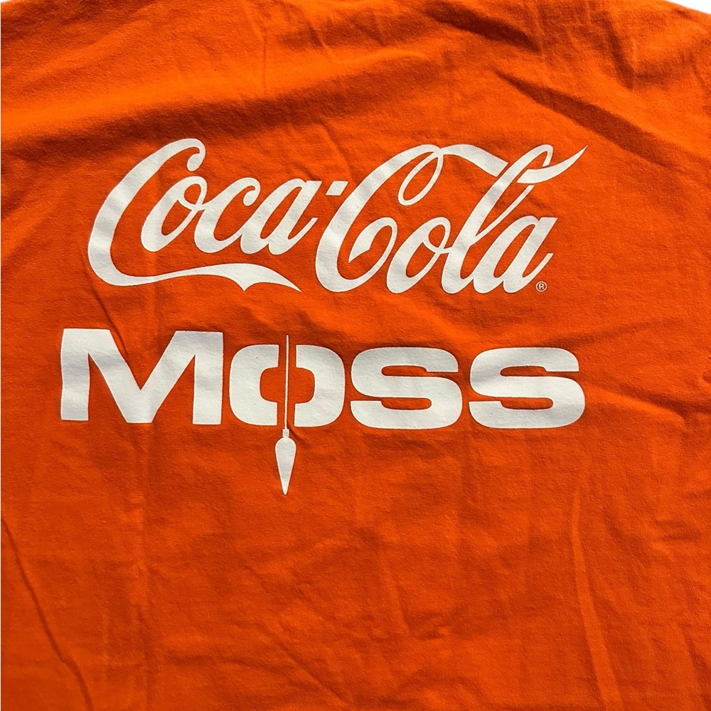 NCAA University Of Miami Sebastian the Ibis Coca Cola Promo T-shirt Orange Med - Picture 4 of 7